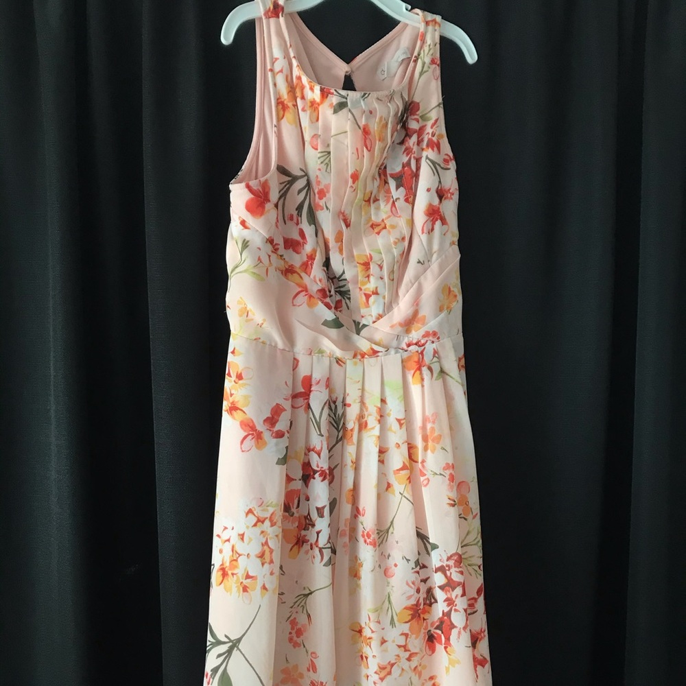 Floral Knee Length Dress